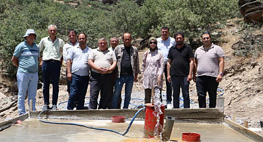 Battalmustafa'da Yeni Sondaj Açıldı, Yeterli Suya Ulaşıldı