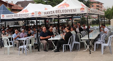 Havza’da İkiz Ailesi Mevlit Okuttu