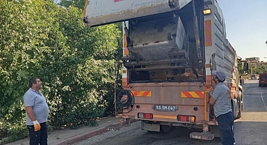 İlkadım’da Kaldırımlara Jet Yıkama