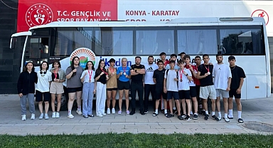İlkadım’lı Sporcular, Konya’dan 18 Madalyayla Döndü