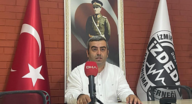 İzmir Depremzedeleri Dayanışma Derneği Başkanı Bilal Çoban'dan Basın Açıklaması