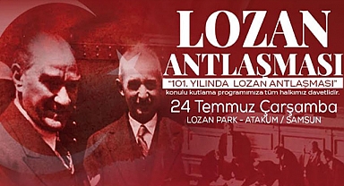 Lozan’ın 101. Yıl Dönümü Etkinliği Hazırlıkları Başladı