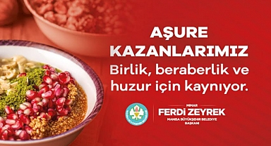 Manisa Büyükşehir Belediyesi’nden Aşure İkramı