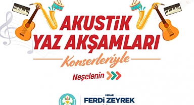 Manisa’da ‘Akustik Yaz Akşamları’ Konserleri Başlıyor