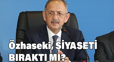Mehmet Özhaseki'nin İstifasının Nedeni Kayseri'deki Gerginlik