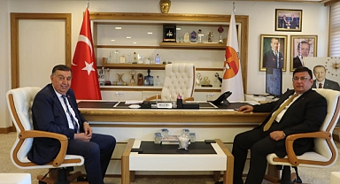 Samsun Cumhuriyet Başsavcısı Kılıç'tan Havza Belediye Başkanı İkiz'e Ziyaret