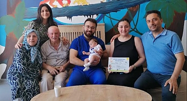 Üç Aylık Karan Bebek Sünnet Oldu!