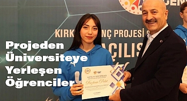41 Genç Projesi Öğrencileri Üniversiteli Oluyor