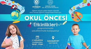 Büyükşehir’den Okul Öncesi Etkinlikleri