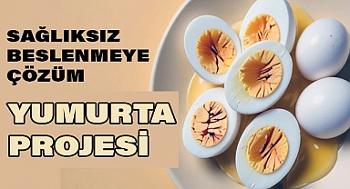 Çocuk ve Gençlerin Gelişimi İçin Sağlıksız Beslenmeye Çözüm: 'Yumurta Projesi'