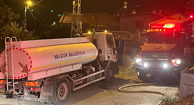 Efes Selçuk Belediyesi'nden Yangın Bölgesine Destek