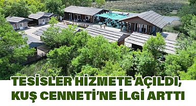 Kızılırmak Deltası Kuş Cenneti’ndeki Tesislerin Açılmasıyla Turizm Canlandı