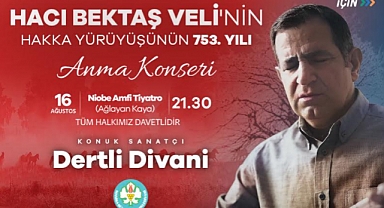 Manisa Büyükşehir Belediyesi’nden Hacı Bektaş Veli’yi Anma Konseri