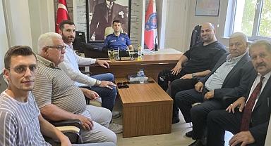 MHP Havza İlçe Yönetiminden Yeni Emniyet Müdürüne Ziyaret