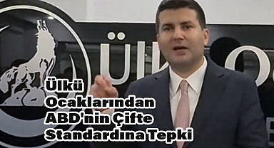 Ülkü Ocakları Genel Başkanı Yıldırım'dan ABD Meclisine Sert Tepki