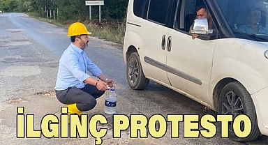 YRP İl Başkanı Sadettin Baskın'dan İlginç Protesto