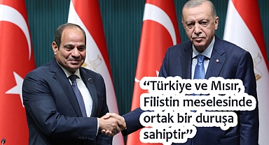 Cumhurbaşkanı Erdoğan, Mısır Cumhurbaşkanı Sisi ile Ortak Basın Toplantısı Düzenledi