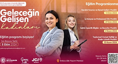 Geleceğin gelişen kadınları eğitim programı başlıyor