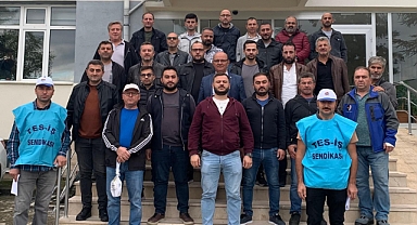 Samsun Altınkaya HES Çalışanları ‘Zordayız, Geçinemiyoruz’ Eylemine Katıldı