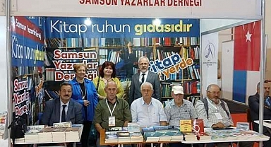 Bafralı Şair ve Yazarlar TÜYAP Samsun Kitap Fuarı'na Renk Kattı