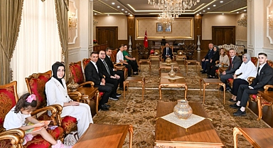 Gaziler ve Şehit Yakınlarından Vali İlhami Aktaş'a Ziyaret