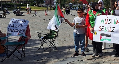 İzmirlilerden Filistinli Çocuklara Anlamlı Destek: Minik Eller Gazze İçin Çizdi
