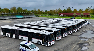 Samsun Büyükşehir Belediyesi, 10 Yeni Körüklü Otobüs ile Toplu Ulaşımı Güçlendirdi