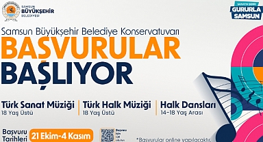 Samsun Büyükşehir Belediyesi Konservatuvarı Başvuruları Başladı