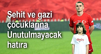 Şehit ve gazi çocuklarına Unutulmayacak hatıra