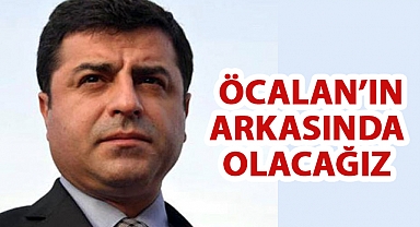 Selahattin Demirtaş'tan TUSAŞ Saldırısına Kınama: Öcalan'ın Arkasında Olacağız