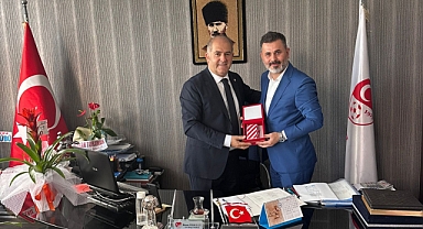 Sevdamız Samsun Genel Merkezi'nden TFF Samsun Bölge Müdürü Özbulut’a Tebrik Ziyareti