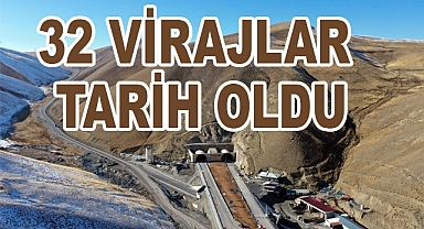 32 virajlar tarih oldu: Güzeldere Tüneli hizmete açıldı