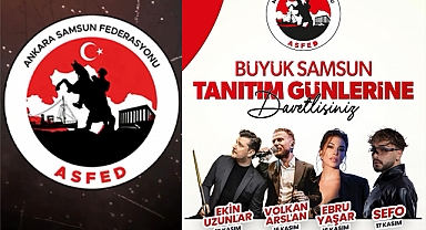 Ankara'da Samsun Tanıtım Günleri Coşkusu Başlıyor