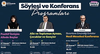 Büyükşehir’in Söyleşi ve Konferans Programları Başlıyor