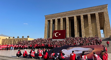 Havza Genç Kızılay Üyeleri Ankara’da Cumhuriyet Coşkusunu Yaşadı