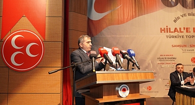 MHP'nin 'Bir ve Birlikte Hilal'e Doğru Türkiye Toplantıları' Samsun'da Gerçekleşti
