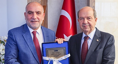 Sandıkçı, KKTC Cumhurbaşkanı Ersin Tatar’ı Ağırladı