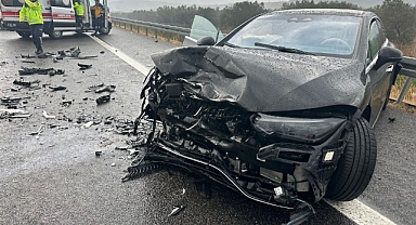 Yağışlı Ve Sisli Hava Manisa’da Kazalara Yol Açtı