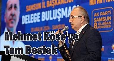 Ak Parti İl Kongresi Öncesi Büyük Buluşma, Delegelerden Mehmet Köse'ye Tam Destek