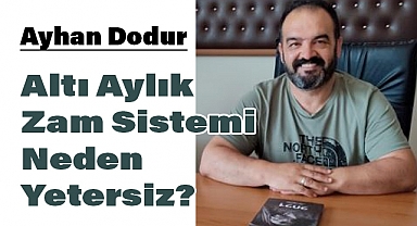 Ayhan Dodur’dan Aylık Zam ve Refah Payı Çıkışı