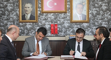 Başkan Doğan OMÜ ve SAMÜ ile Staj Protokolü İmzaladı