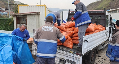 Canik Belediyesi'nden Isınma Desteği