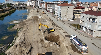 Canik’e Yeni Gerdanlık: Mert Irmağı Islahı Devam Ediyor