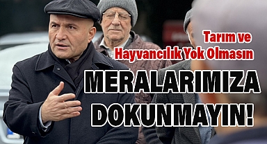 Dr. Erhan Usta, Meralarımıza Dokunulmasın!