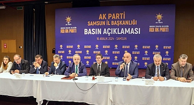 Ak Parti Samsun İl Başkanı Mehmet Köse'den Basın Açıklaması: Samsun Ak Parti'nin Kalesidir
