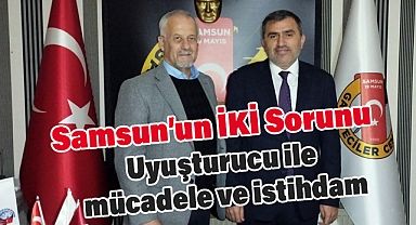 MHP'li Başkan Gazeteciler Cemiyeti'nde: 'İstihdam Ve Uyuşturucu En Önemli İki Sorun'