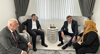 MHP Samsun'dan Kıbrıs Gazisi Baki Bolat'ın Ailesine Vefa Ziyareti