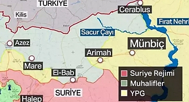Münbiç’te Suriye Milli Ordusu ilerliyor