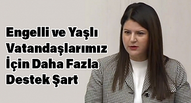 Pelin Yılık: Kadın, Engelli ve Yaşlı Vatandaşlarımız İçin Daha Fazla Destek Şart