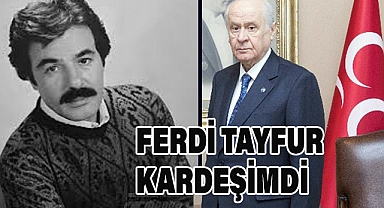 Devlet Bahçeli'den Ferdi Tayfur İçin Taziye Mesajı